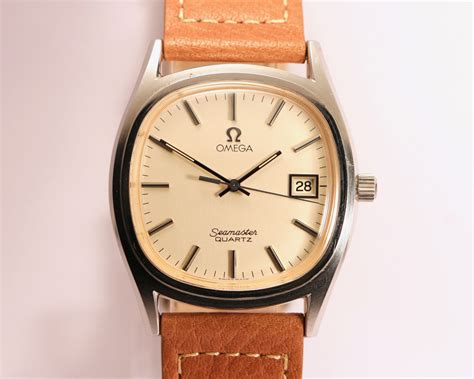 omega seamaster quartz real or fake|omega seamaster quartz vintage value.